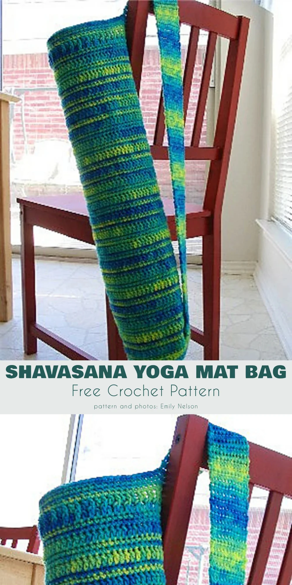 shavasana yoga mat bag