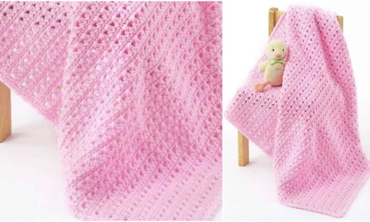 One Skein Crochet Babies Blanket [Free Pattern] | Your Crochet