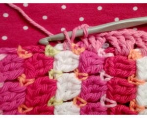 Colored Stitch - Free Pattern
