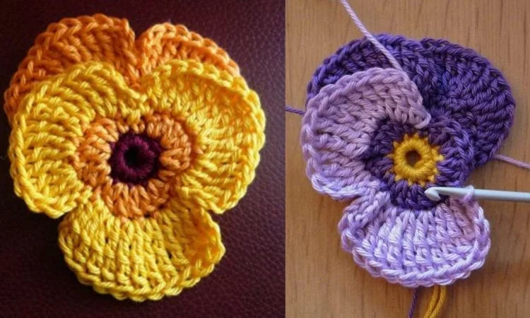 Pansy Flowers Patterns Free Your Crochet