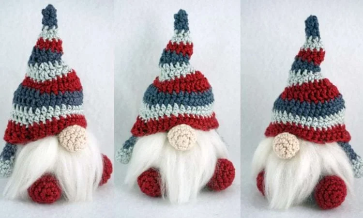 Easy Christmas Gnome Free Crochet Pattern | Your Crochet