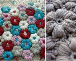 Mollie Flowers for chair pads, neckless, mat, etc.