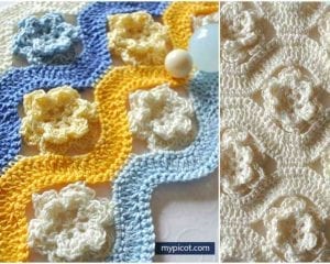Flower Wave Stitch Free Pattern