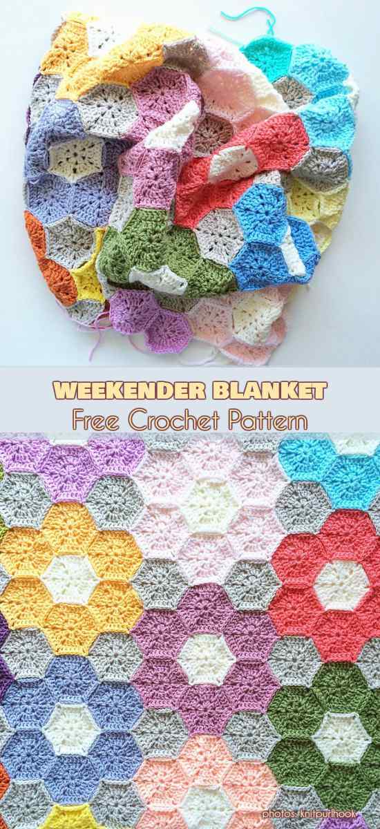 Weekender Blanket Free Crochet Pattern