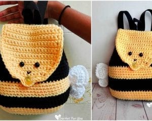Bumble Bee Backpack Fee Pattern