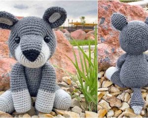Walter the Wolf Amigurumi Free Pattern