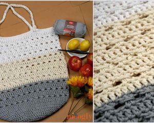 Perfect Day Market Tote Free Crochet Pattern