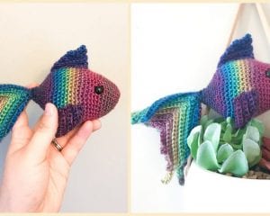 Fancy Goldfish Amigurumi Free Crochet Pattern