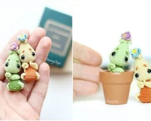 Kawaii Onion Amigurumi Free Pattern