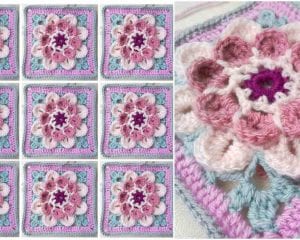 Moon Blossom Free Crochet Pattern