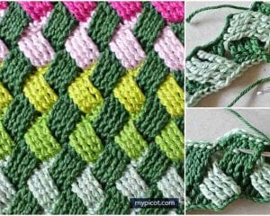 Basket Wave Stitch Free Crochet Pattern