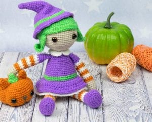 Halloween Witch Doll Amigurumi Pattern