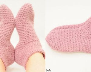 Bulky Socks Free Crochet Pattern