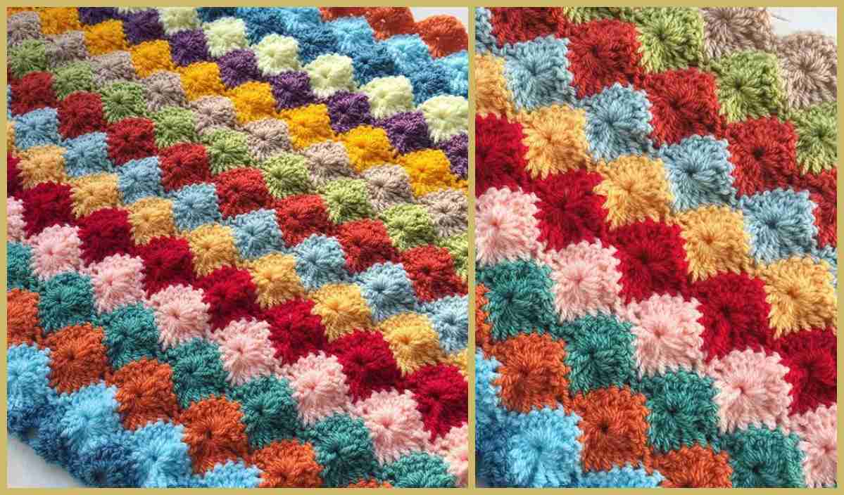 Catherine Wheel Stitch Afghan