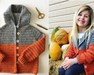 Color Block Sweater Free Crochet Pattern