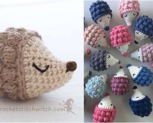 Diddy Hedgehog Free Crochet Pattern