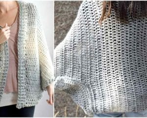Done In A Day Shrug Free Crochet Pattern
