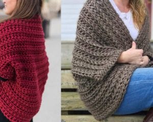 Juno Chunky Shrug Free Crochet Pattern
