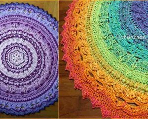 Unicorn Mandala Free Pattern