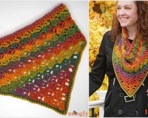 Harvest Bandana Cowl Free Pattern