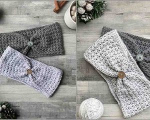 Hope Ear warmer Free Crochet Pattern