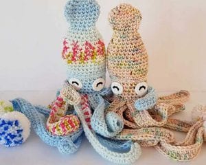 Hubble the Squid Free Crochet Pattern