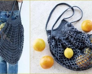 French Market Bag Free Crochet Pattern