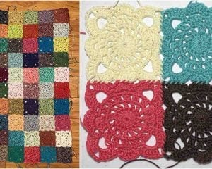 Stoney River Square Free Crochet Pattern