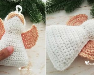 Crochet Angel Ornament Free Pattern