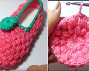 Cute Slippers Free Crochet Pattern