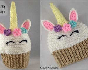 Unicorn Beanie Free Crochet Pattern