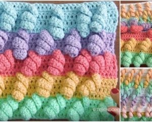 Unicorn Stitch Free Crochet Pattern & Tutorial