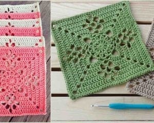 Victorian Lattice Square Free Crochet Pattern