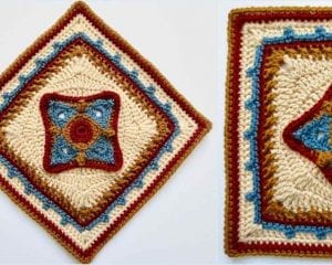 Shifty Little Square Free Crochet Pattern