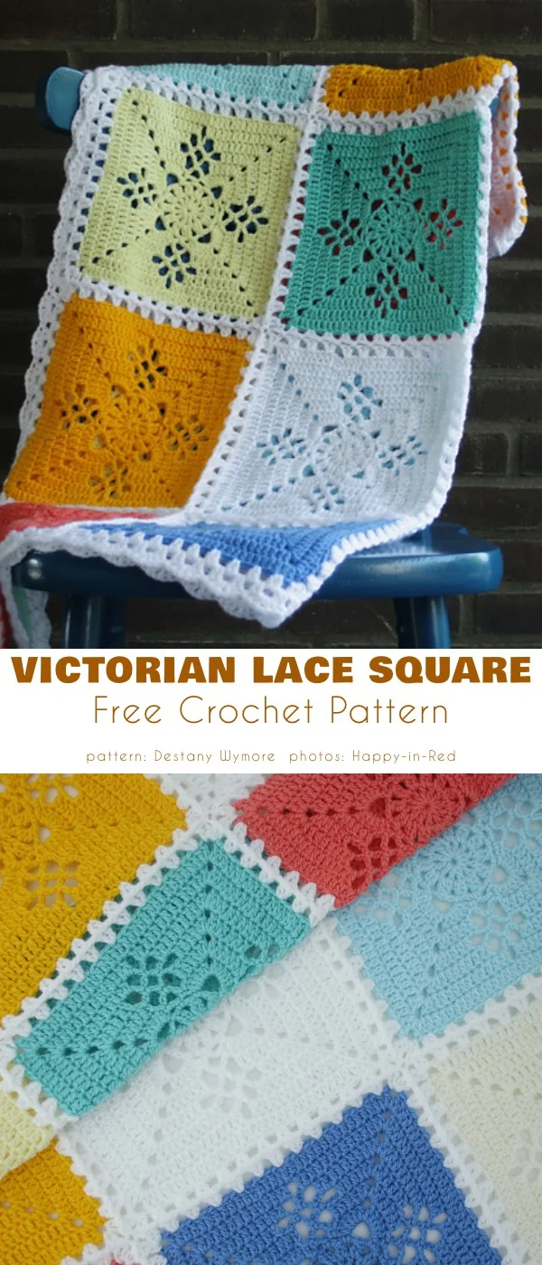  Victorian Lattice Square