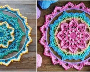 Connie's Ray of Hope Wall Hanging Crochet Pattern