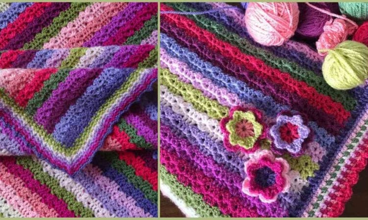 Sweet Pea Blanket Free Crochet Pattern | Your Crochet