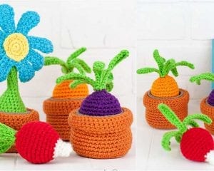 Container Garden Toy Free Crochet Pattern
