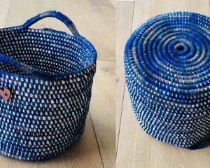 Happy Project Basket Free Crochet Pattern