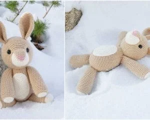 Rose the Rabbit Free Crochet Pattern
