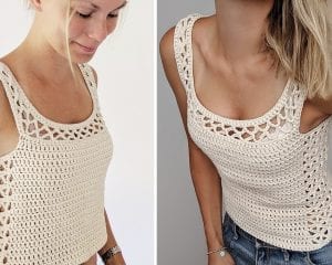 Aestas Top Free Crochet Pattern