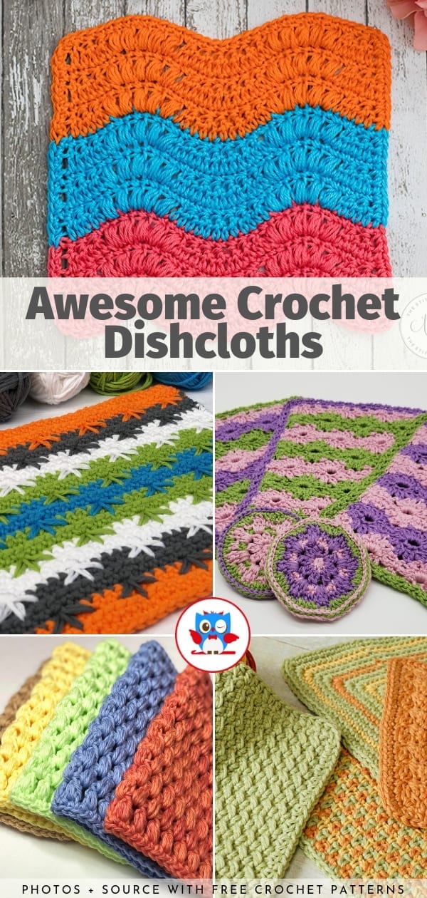 awesome crochet dishcloths free patterns
