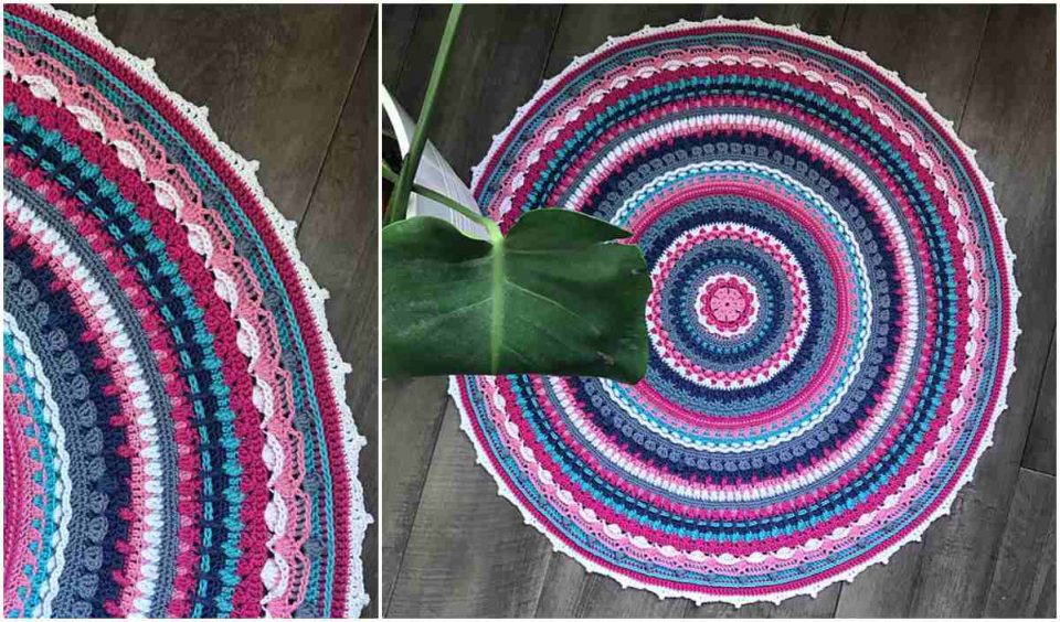 Aziza Mandala CAL Free Crochet Pattern - Your Crochet