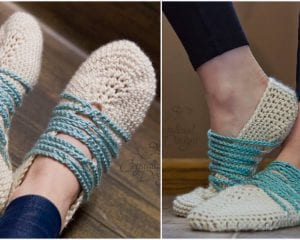 Branwen Slippers Free Crochet Pattern