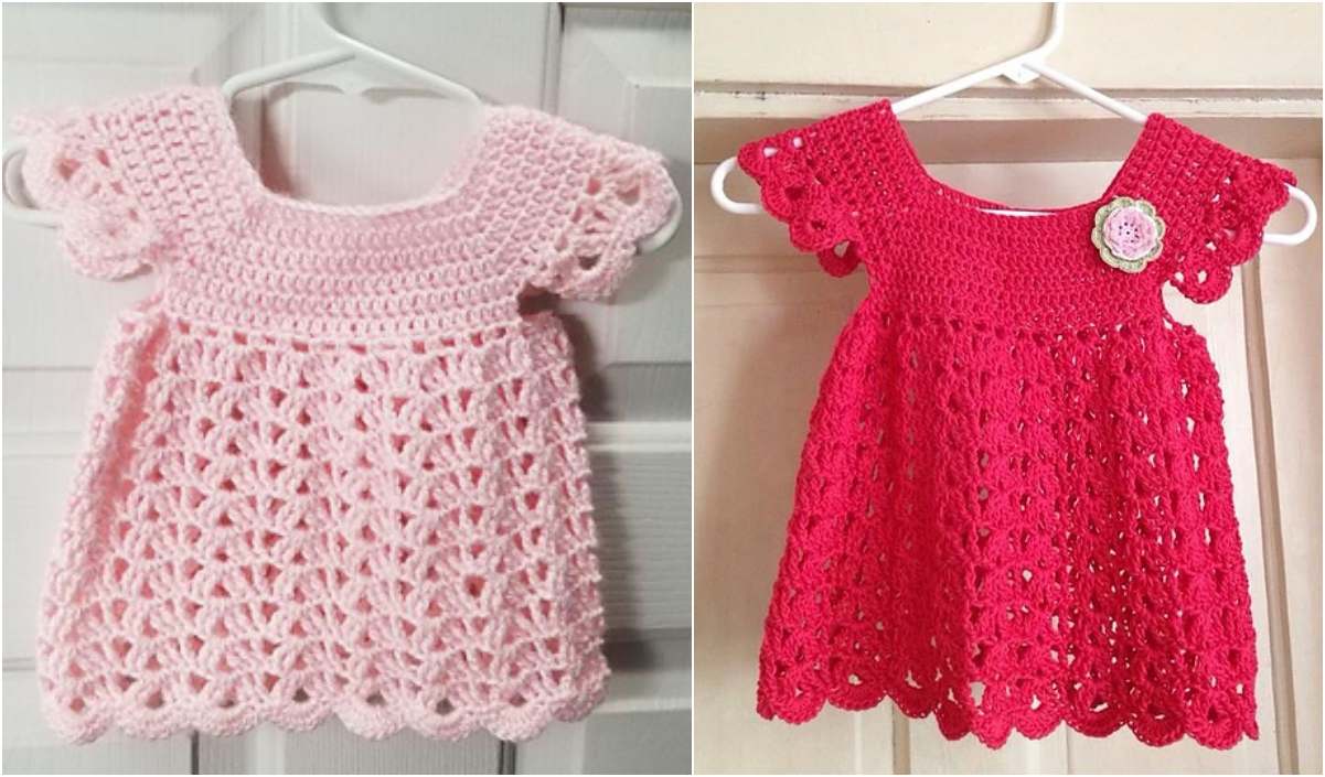 Angel Pop Over Dress Free Crochet Pattern