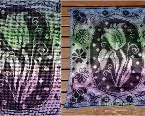 Floral Elegance Throw Free Crochet Pattern