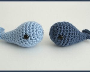 Tiny Whale Free Crochet Pattern