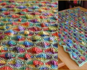 Streamwave Throw Free Crochet Pattern