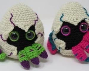 Hatching Dragon Egg Free Crochet Pattern