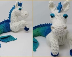 Murdock the Kelpie Free Crochet Pattern